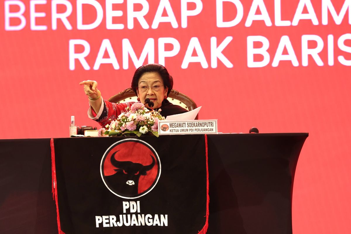 Megawati Tegaskan PDI-P Bukan Tempat Cari Kekuasaan Pribadi