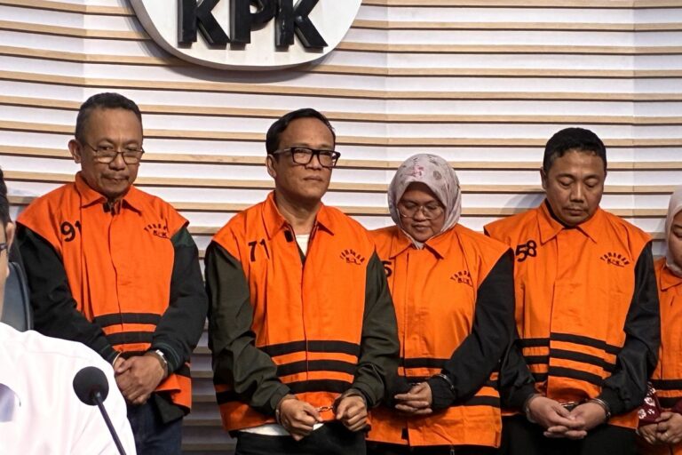 KPK Tetapkan Wamenaker Immanuel Ebenezer Jadi Tersangka